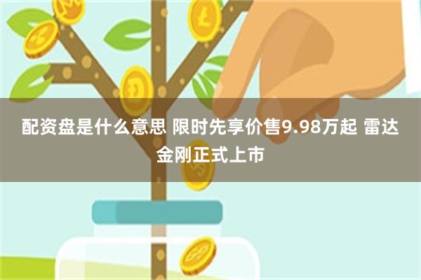 配资盘是什么意思 限时先享价售9.98万起 雷达金刚正式上市