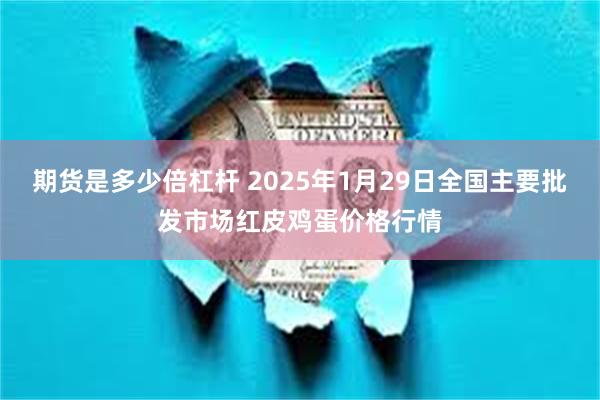 期货是多少倍杠杆 2025年1月29日全国主要批发市场红皮鸡蛋价格行情